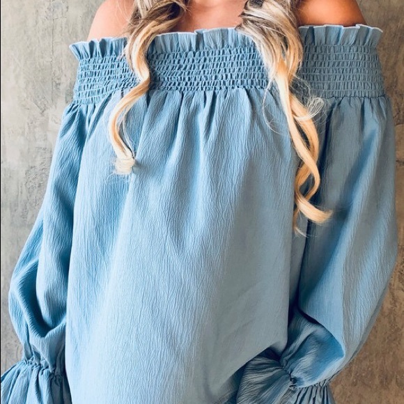 Smocking Bell Top - Picture 3 of 5